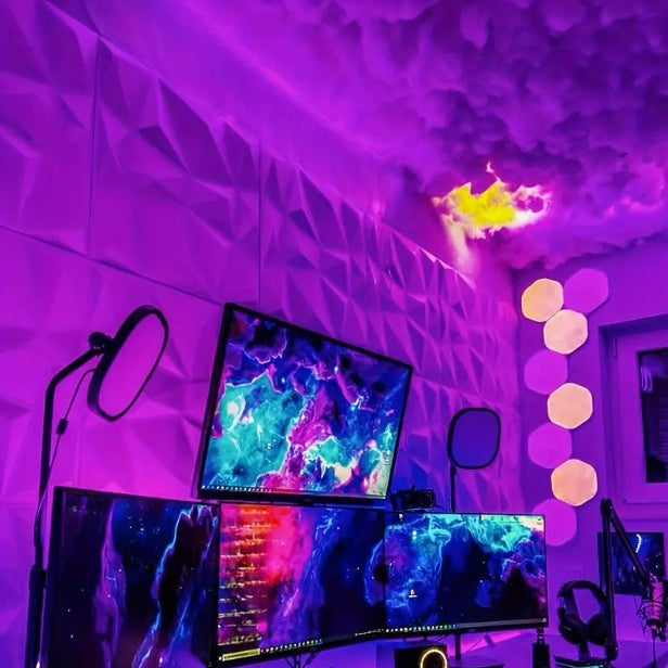 Cloud Light – RGB LED thunder cloud light for bedroom with remote