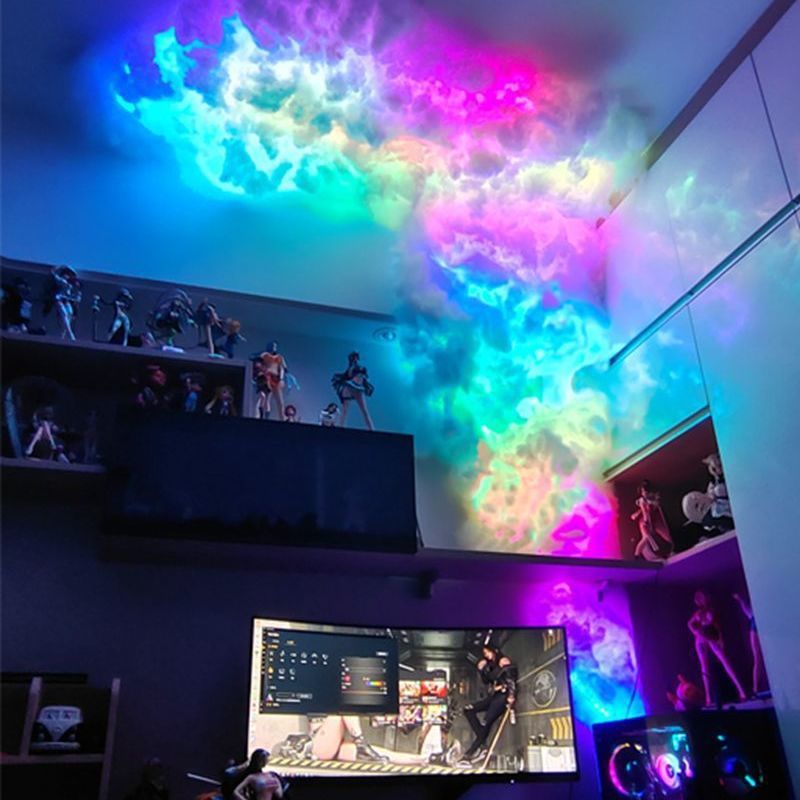 Cloud Light – RGB LED thunder cloud light for bedroom with remote