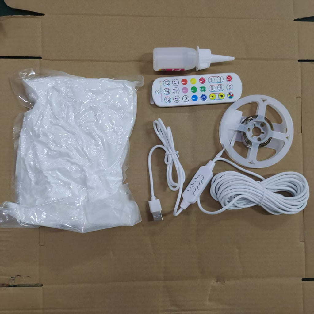 Cloud Light – RGB LED thunder cloud light for bedroom with remote